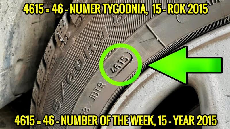 Jak sprawdzić datę produkcji opony