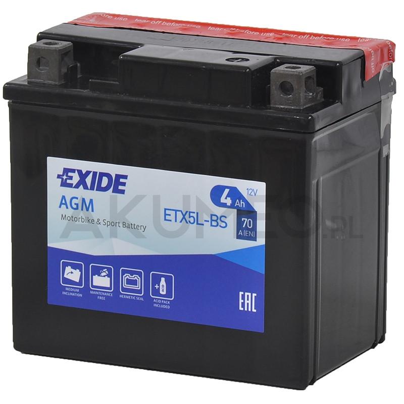 Oznaczenia na akumulatorach Exide