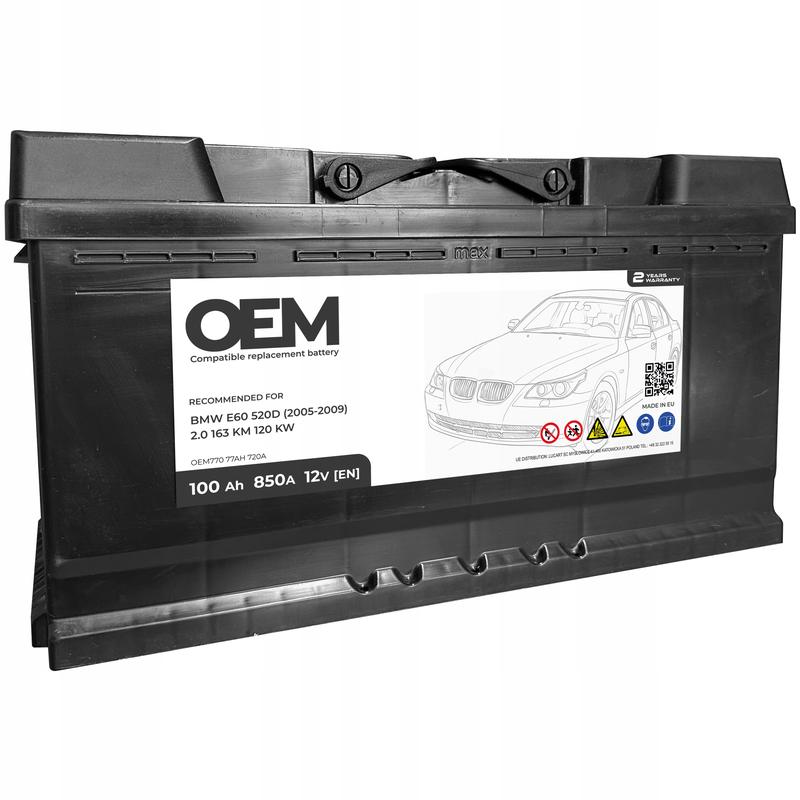 Wybór akumulatora BMW E60