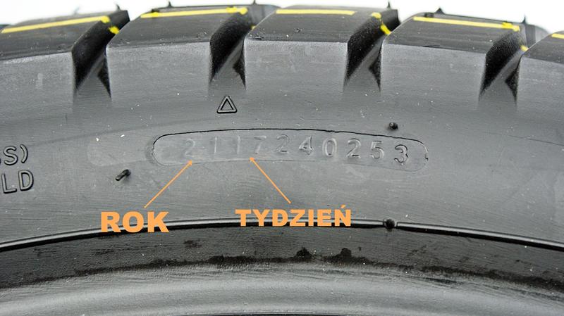 Jak sprawdzić, gdzie znajduje się data produkcji opony?