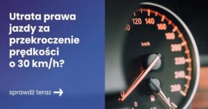 Kiedy przekroczenie prędkości prowadzi do utraty prawa jazdy?
